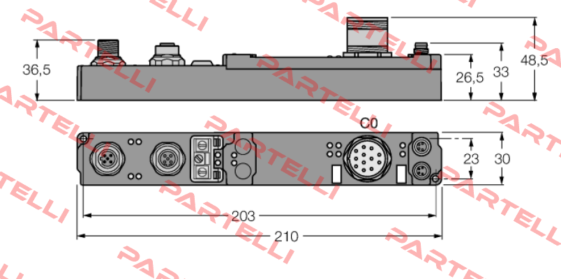 p/n: 6824444, Type: SDPB-10S-1005 Turck