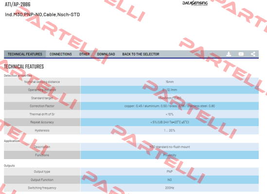 AT1/AP-2B86 Micro Detectors / Diell