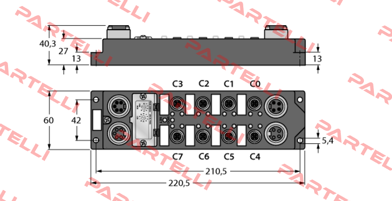 FDNP-S0808G-TT Turck