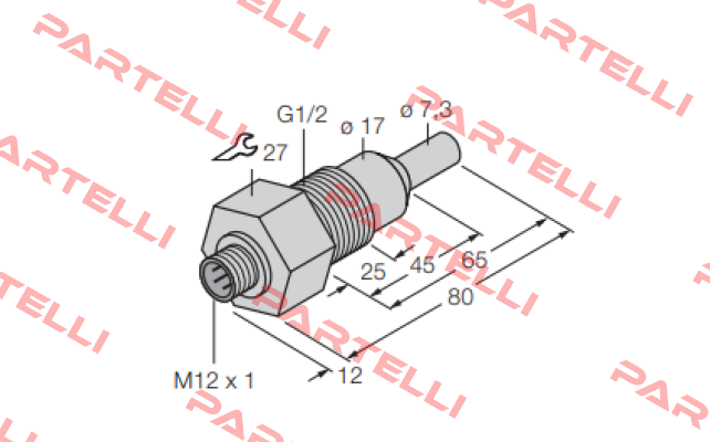 FCS-G1/2A4-NAEX-H1141/AL065 Turck