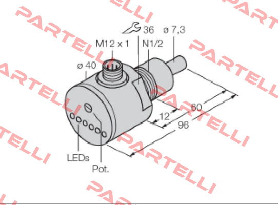 FCS-N1/2A4-AP8X-H1141/L060 Turck