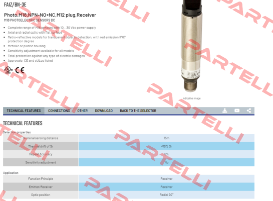 FAIZ/BN-3E Micro Detectors / Diell