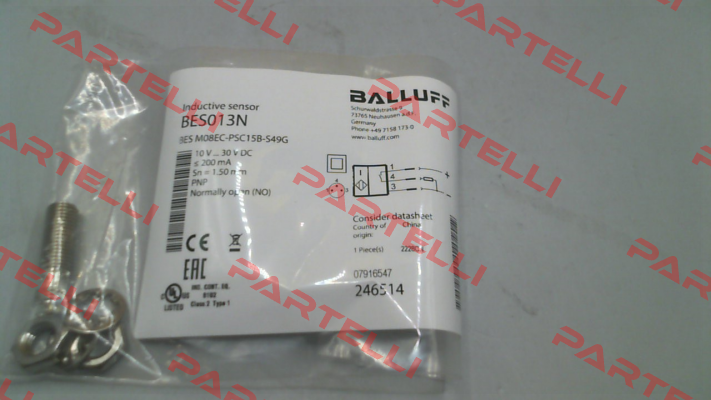 BES013N / BES M08EC-PSC15B-S49G Balluff