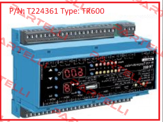 P/N: T224361 Type: TR600 Ziehl