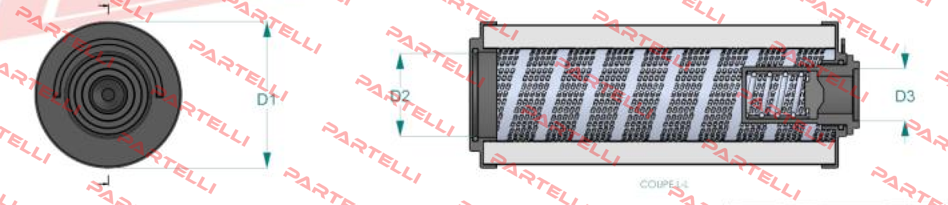 RE 8 MS compatible SH 63303 Sofima Filtri