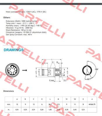 PEP.0F.305.XLM Lemo