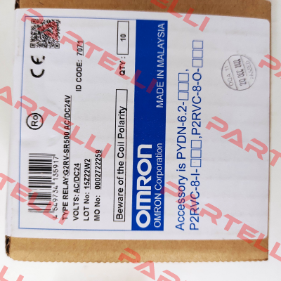 G2RV-SR500 24VAC/DC Omron