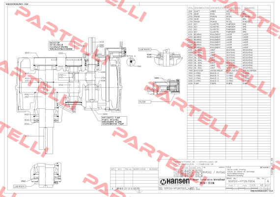 X65-0306011010 Hansen