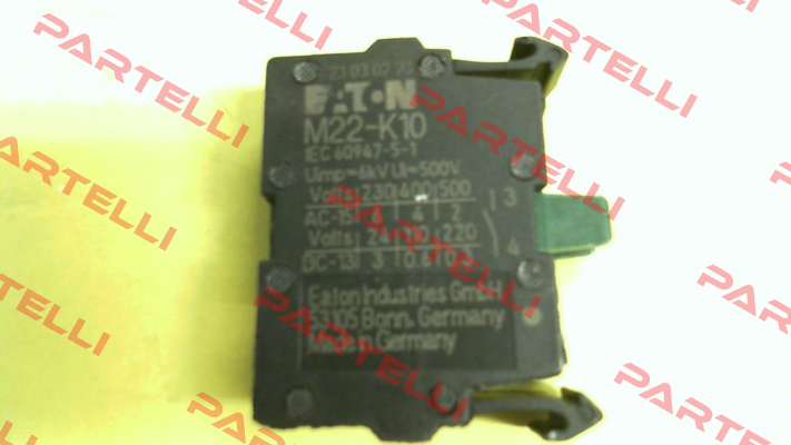 p/n: 216376, Type: M22-K10 Moeller (Eaton)