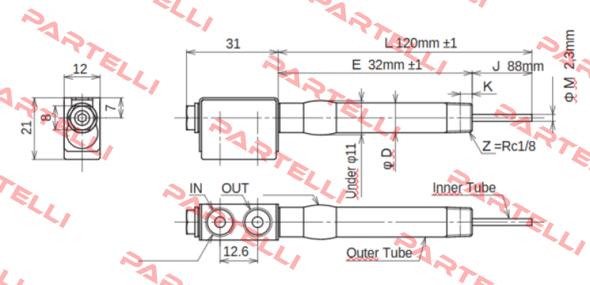 JC-KRM-10-L120-E32-J88-M2.3 Ahresty-tec