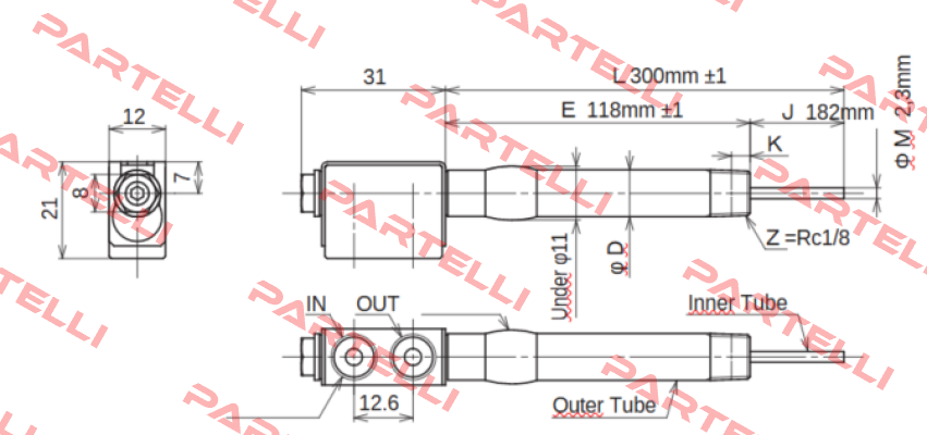 JC-KRM-10-L300-E118-J182-M2.3 Ahresty-tec