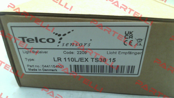 p/n 5544, Type: LR-110L/EX-TS38-15 Telco