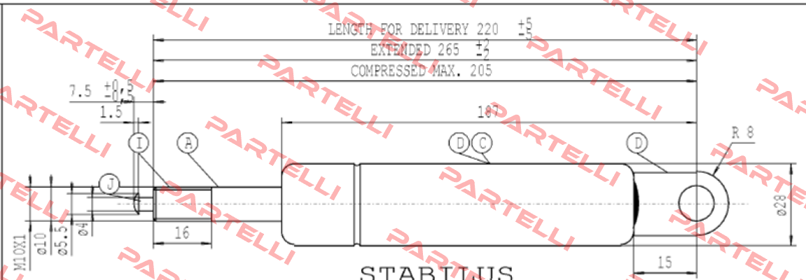 5231HD Stabilus