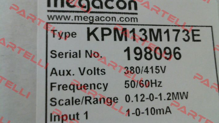 KPM13M173E Megacon