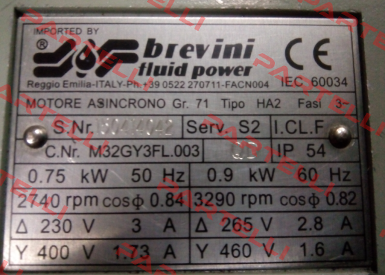 M32GY3FL.003  Brevini