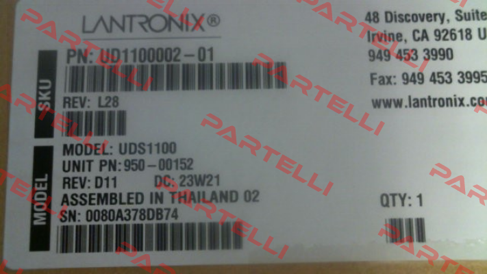 UD1100002-01 Lantronix