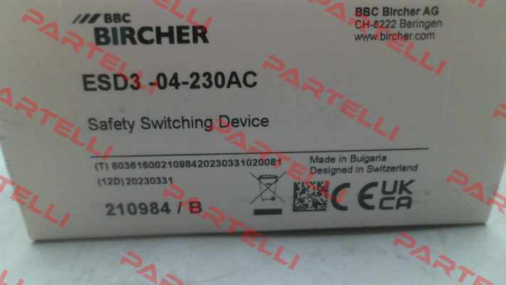 ESD3-04-230AC Bircher