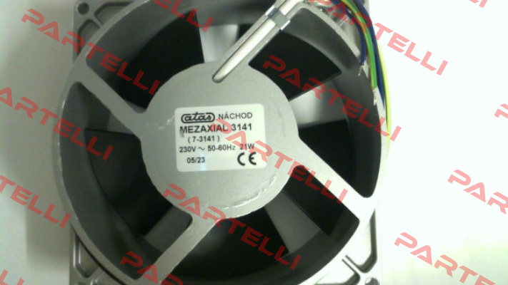 Axial fan Mezaxial 3141 MEZ Nachod-ATAS