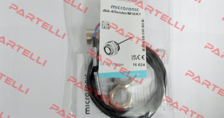 dbk-4/Sender/M18/K1 Microsonic